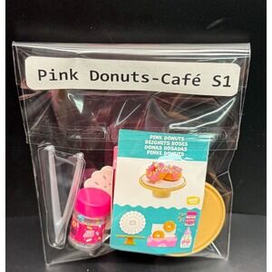 MGA Mini-Verse *Make It Mini Cafe Series 1* Pink Donuts READ